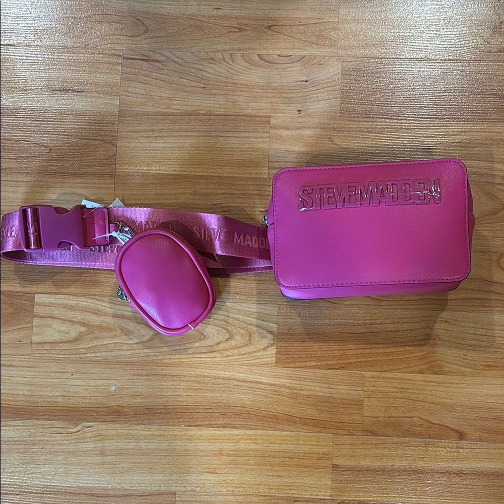 Steve Madden Pink Crossbody Bag Set